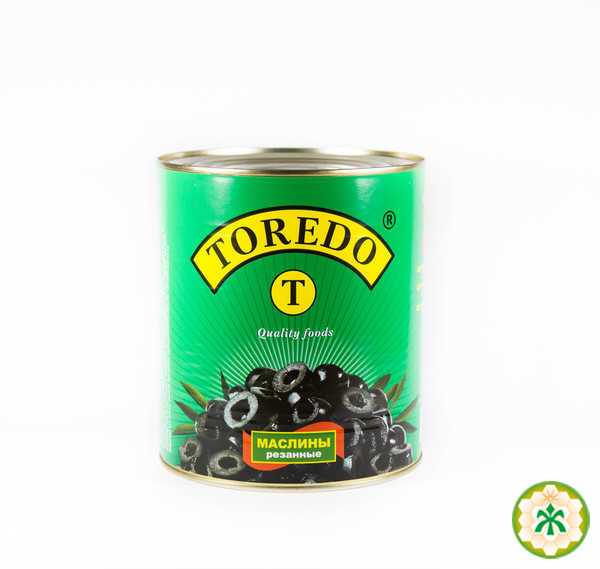 Kons olives sliced b/C 3100г (1560 g) Toredo W/W